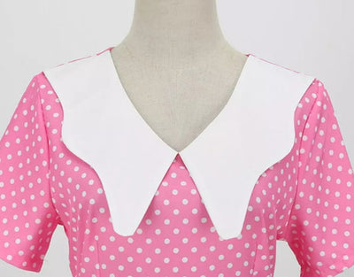 Vintage Rosa Hochzeitskleid