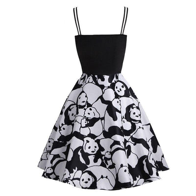 Panda Vintage Kleid
