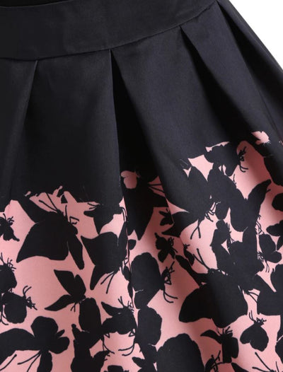 Schmetterling Vintage Kleid