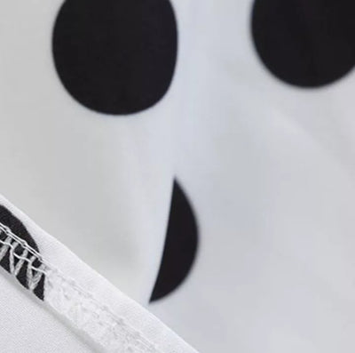 Vintage Kleid Pin Up Schwarze Punkte