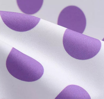 Polka Dot Lila Pin Up Vintage Kleid