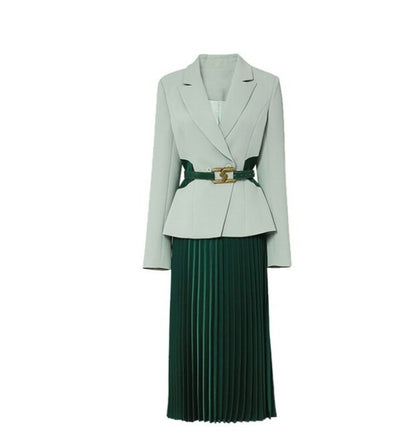 Gepudertes Vintage-Kleid