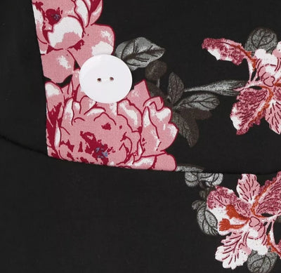 Vintage 50er Jahre Rockabilly Kleid Blumen