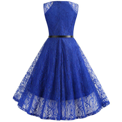 Vintage Trapezkleid Blau