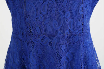 Vintage Trapezkleid Blau