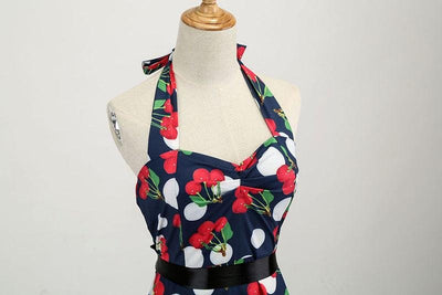 Kirsche Vintage Kleid