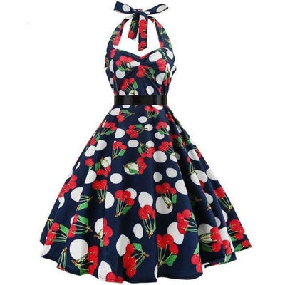 Kirsche Vintage Kleid