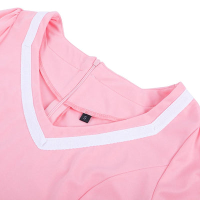 60er Jahre Kleid Rosa