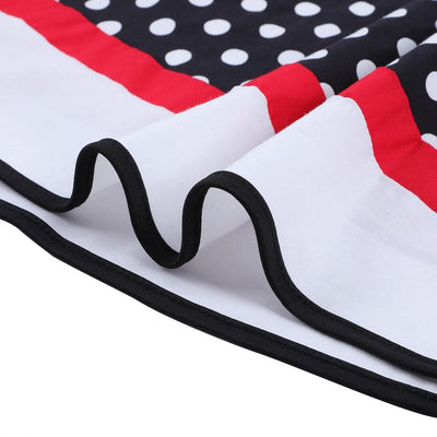 Schwarzes 60er-Jahre-Kleid