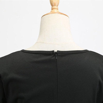 Gelbes Vintage-Kleid