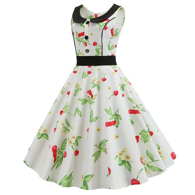 Frühlings-Vintage-Kleid