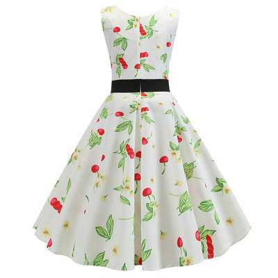 Frühlings-Vintage-Kleid