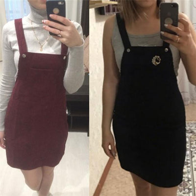 Vintage Samt Teenagerkleid Schwarz