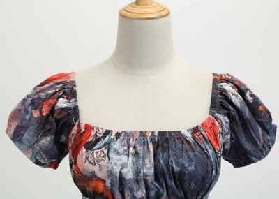 Kleid im 60er-Jahre-Schnitt