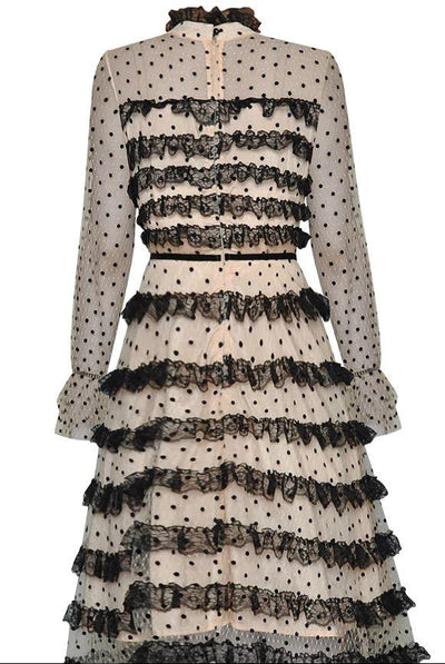 Vintage 40er Jahre Kleid Rosa