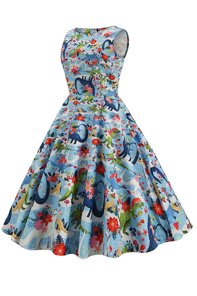 50er Jahre Vintage Blumenkleid