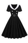 50er Jahre Vintage Maxikleid