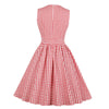 Gingham-Rockabilly-Kleid