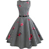 Vintage-Blumenkleid