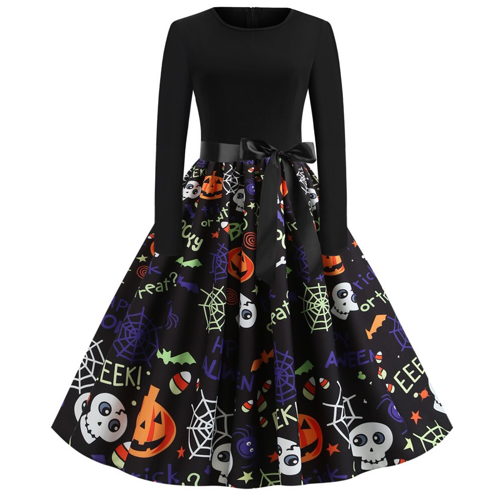 Halloween Spirit Rockabilly Kleid