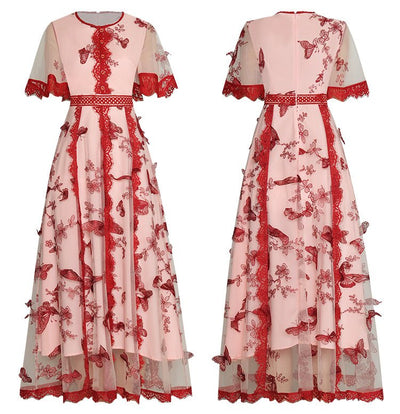 40er Jahre Vintage Blumenkleid