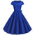 Vintage 50er Jahre Kleid Blau
