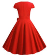 Rotes Vintage 50er Jahre Kleid