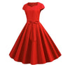 Rotes Vintage 50er Jahre Kleid