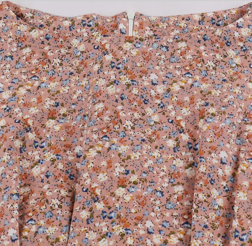 50er Jahre Kleid Dusty Pink