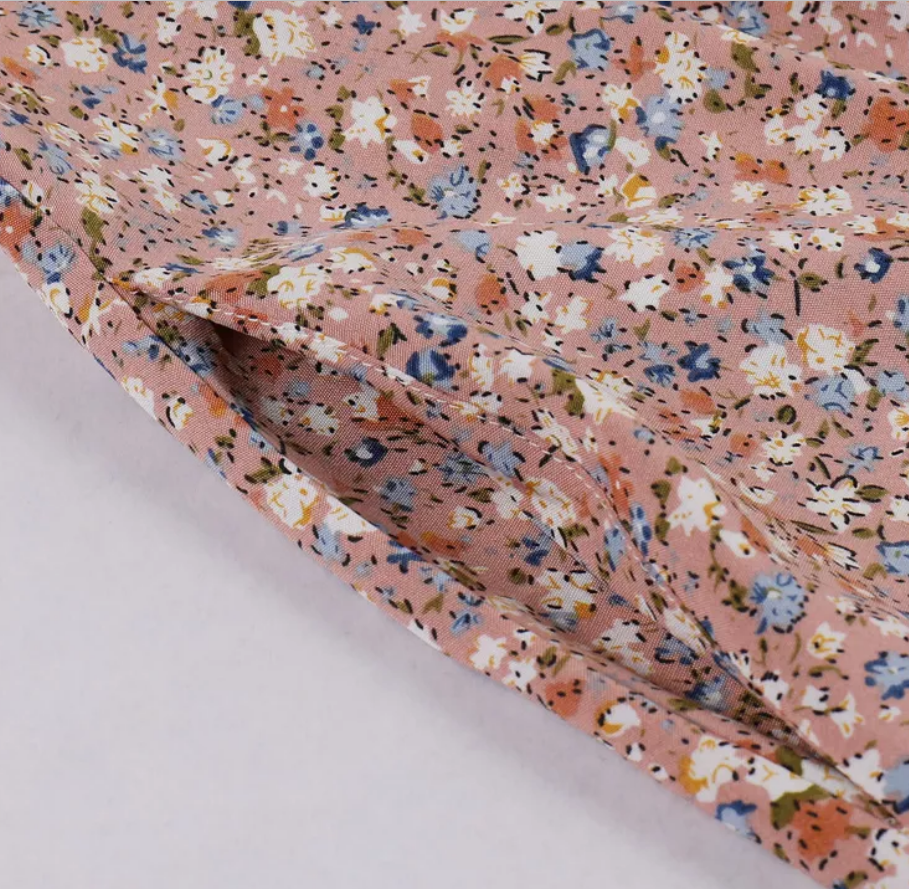 50er Jahre Kleid Dusty Pink