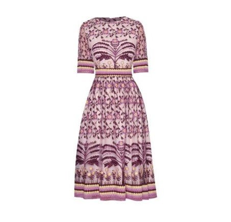 Zierliches Vintage 40er-Jahre-Kleid