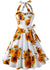 50er-Jahre-Kleid mit Sonnenblumen