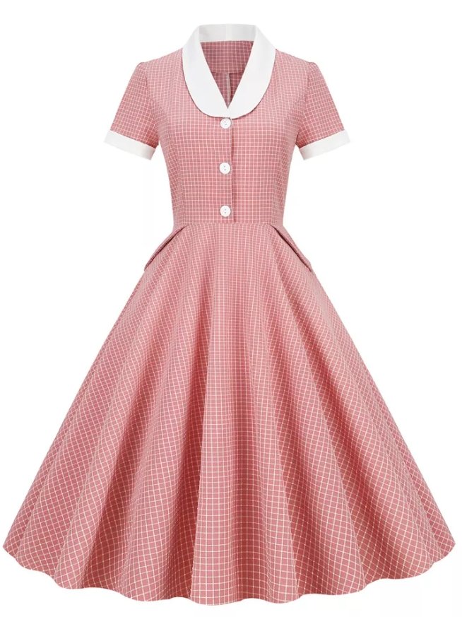 50er Jahre Rockabilly-Kleid