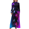 70er-Jahre-Disco-Chic-Kleid