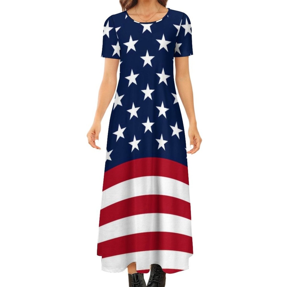 USA 70er Jahre Kleid