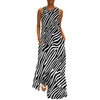 70er Jahre Vintage Zebrakleid