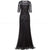 Plus Size 20er Jahre Kleid Schwarz