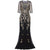 Vintage Goldkleid aus den 1920er Jahren