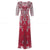 Vintage Rotes 20er Jahre Kleid