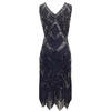 Vintage 20er Jahre Kleid Schwarz