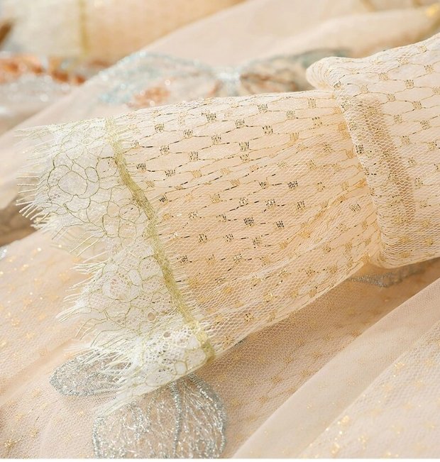 40er Jahre Kleid Beige