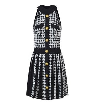 40er Jahre Kleid Grauer Faltenrock
