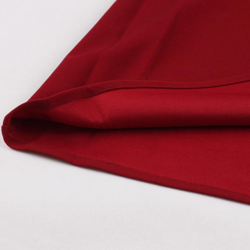 50er Jahre Kleid Burgund