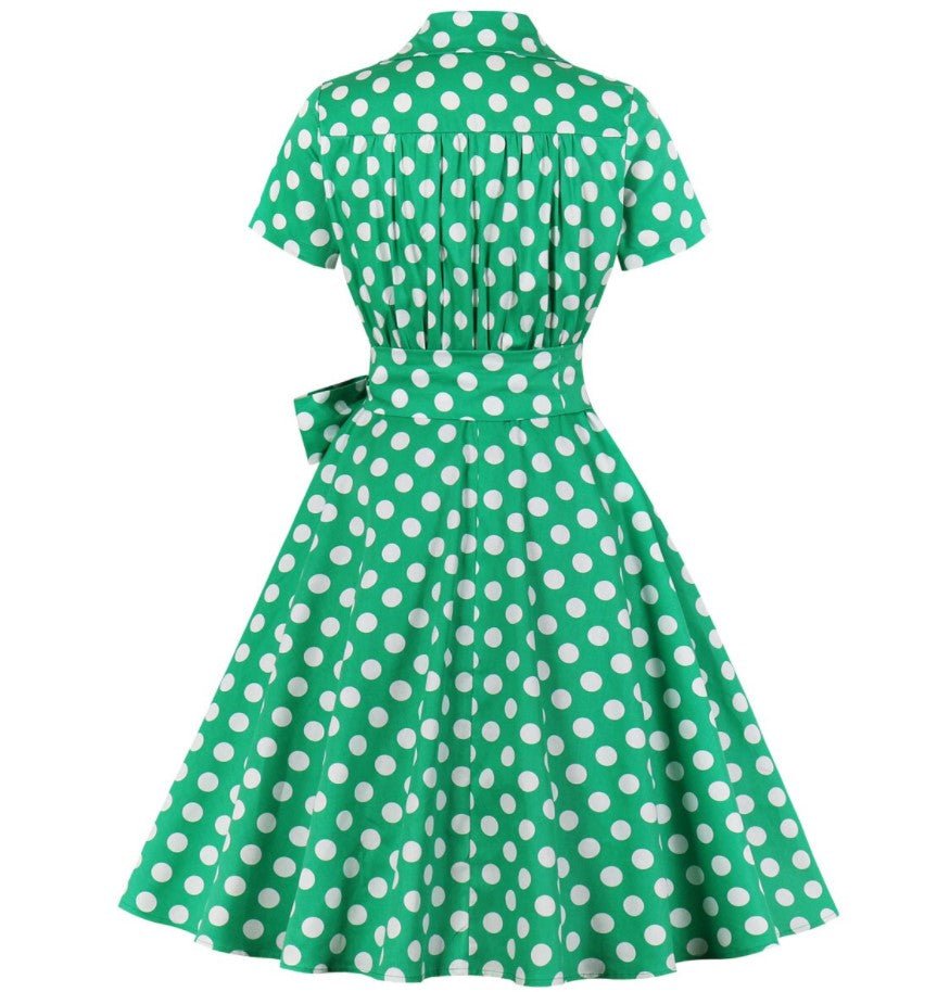 50er-Jahre-Kleid in Übergröße