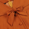 50er Jahre Kleid Orange