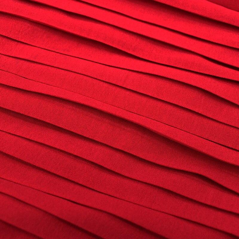 50er Jahre Kleid Herbst Rot