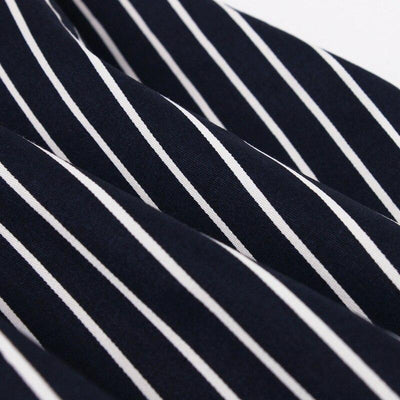 Vintage Marineblaues 50er-Jahre-Kleid