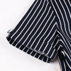 Vintage Marineblaues 50er-Jahre-Kleid