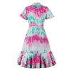 60er Jahre Vintage Färbekleid