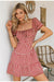 Vintage Rotes Karokleid